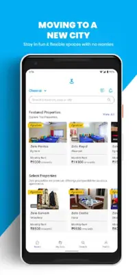 Zolo Coliving App Managed PG android App screenshot 5